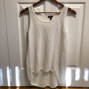 Thin sweater material tank top